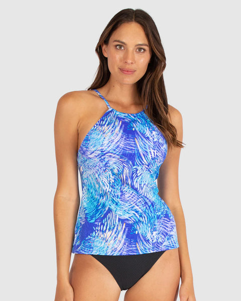 Baku Esperance High Neck Swimsuit Singlet Top