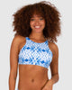 Baku Moonlight High Neck Bra Bikini Top