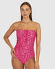 Baku Wild Coast Bandeau One Piece Swimsuit