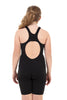 Nova Swimwear Girls Black Knee Length Swimwear - FreeStyle Swimwear