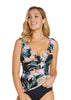 Baku Borneo DD/E Frill Singlet - FreeStyle Swimwear