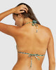 Baku Frangipani Slide Triangle Bikini Top