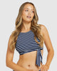 Baku Castaway High Neck Bra Bikini Top