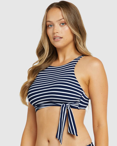 Baku Castaway High Neck Bra Bikini Top