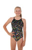 Nova Swimwear Girls Confetti Sportique One Piece