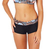 Baku Batika Beach Roll Top Boyleg Shorts - FreeStyle Swimwear