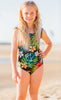 Sunhaze Girls Havana Black One Piece - FreeStyle Swimwear