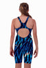 Nova Swimwear Girls Jagged Knee Length One Piece