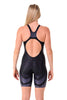 Nova Swimwear Ladies Black Arrow Knee Length One Piece - FreeStyle Swimwear