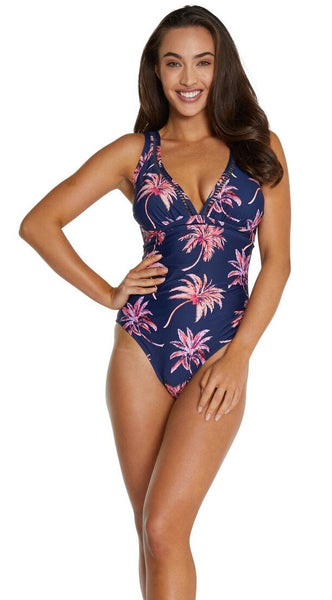 Baku Tahiti E/F Longline One Piece Swimsuit - FreeStyle Swimwear