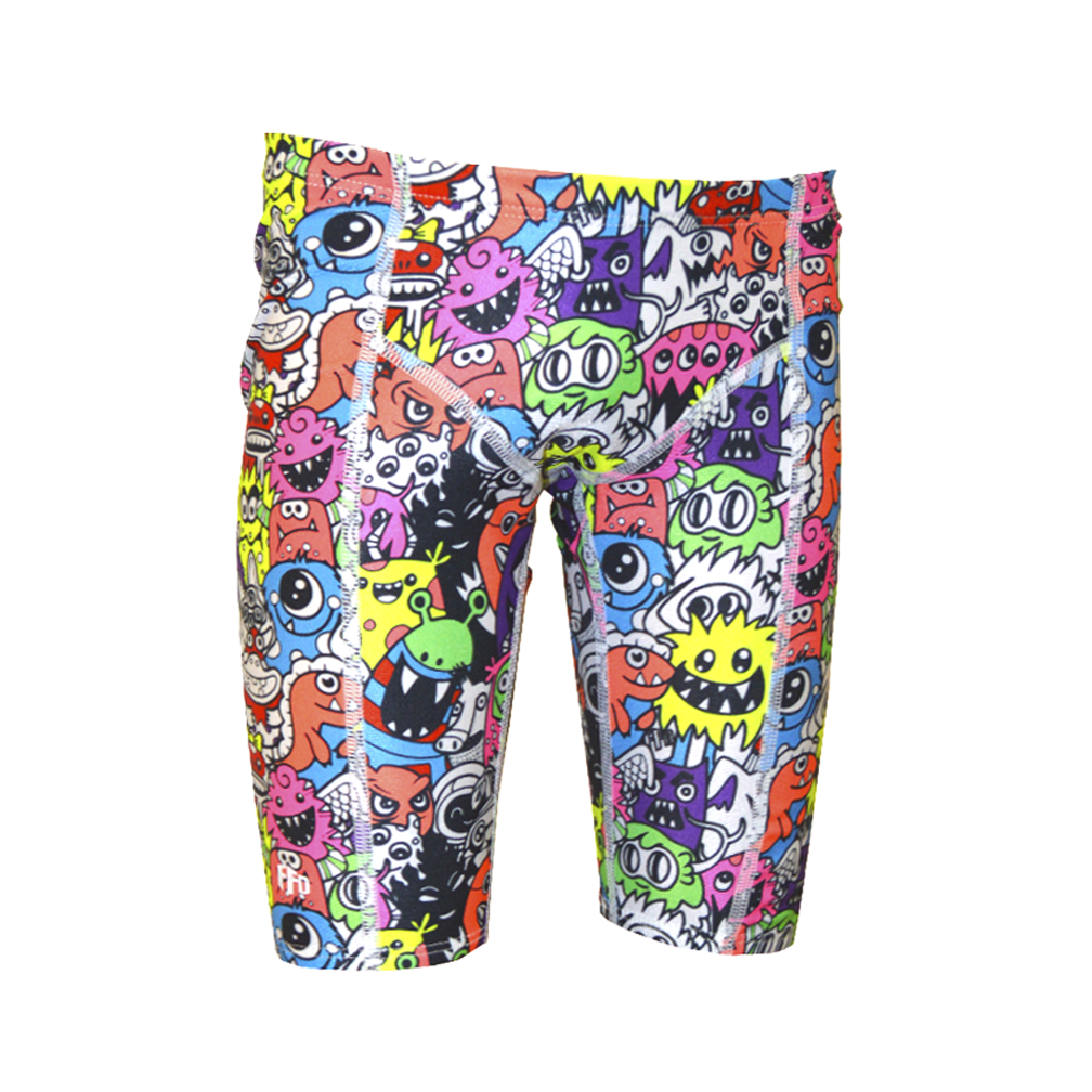 Fashion Fish Boys Monster Jam Knicks - FreeStyle Swimwear