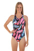 Nova Swimwear Ladies Peacock Sport Back One Piece - FreeStyle Swimwear