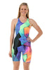 Nova Swimwear Ladies Reflector Knee Length One Piece - FreeStyle Swimwear