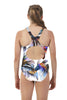 Nova Swimwear Girls Siamese Sport Back One Piece