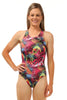 Nova Swimwear Ladies Bright Sport Back One Piece