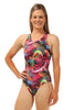 Nova Swimwear Ladies Bright Sport Back One Piece