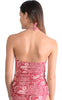 Finch Swim Temple D'Or Keyhole Halter Tankini Top - FreeStyle Swimwear