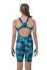 Nova Swimwear Girls Tetris Knee Length One Piece