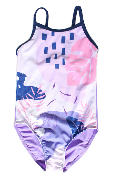 Young Squad - Girls Tropical One Piece - FreeStyle Swimwear