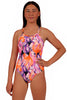 Nova Swimwear Girls Tulips Adjustable Sportique One Piece