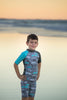 Young Squad Boys Moustache Jammers - FreeStyle Swimwear