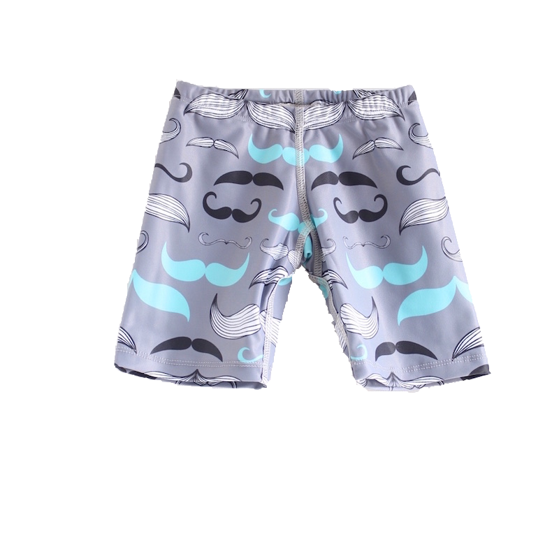Young Squad Boys Moustache Jammers - FreeStyle Swimwear