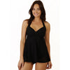 Finch Santorini Black Lined Swing Top - FreeStyle Swimwear