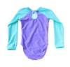 Young Squad Girls Splatter Long Sleeve Swimsuit - FreeStyle Swimwear
