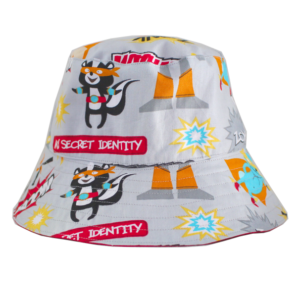 Young Squad Superhero Bucket Hat - FreeStyle Swimwear