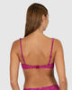 Baku Picnic Point B-C Cup Retro Demi Bikini Bra Top