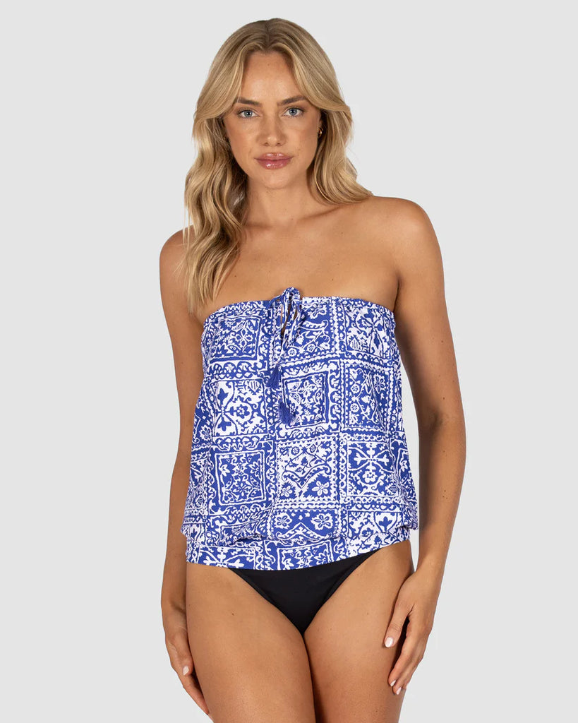 Baku Havana Blouson Singlet Swimwear Top