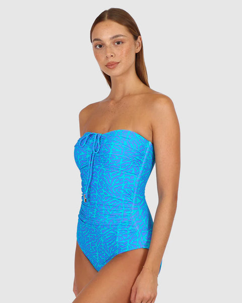 Baku Wild Coast Bandeau One Piece Swimsuit