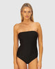Baku Crochet Cove C-D Bandeau One Piece Swimsuit