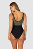 Rococco Sport Splice Tank One Piece Swimsuit