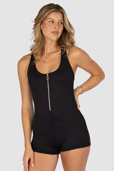 Baku Core Boyleg One Piece Swimsuit