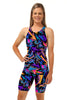 Nova Swimwear Ladies Knee Length Zap Swimsuit