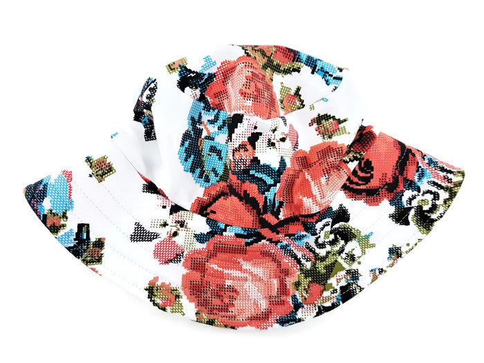 Hat Trail Vintage Rose Sun Hat - FreeStyle Swimwear