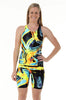 Nova Swimwear Ladies Bumblebee Knee Length One Piece - FreeStyle Swimwear