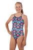 Nova Swimwear Girls Groovy Adjustable Sportique - FreeStyle Swimwear