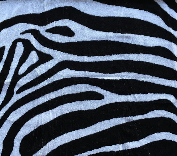 Rialto Zebra Beach Towel - FreeStyle Swimwear
