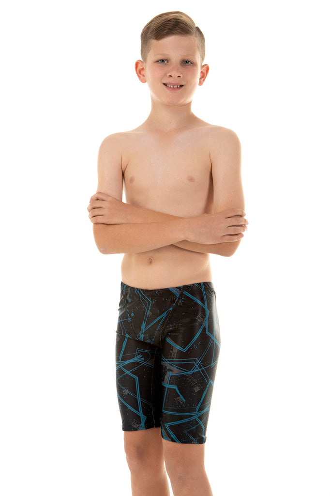 Nova Swimwear Boys Chaotic Laser Jammers - FreeStyle Swimwear