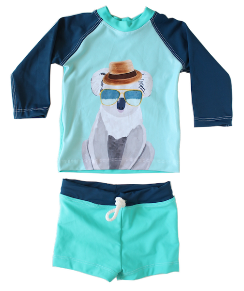 Young Squad Baby Boy Koala Swim Set - FreeStyle Swimwear
