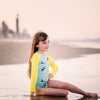 Young Squad Girls Lemon Long Sleeve Swimsuit - FreeStyle Swimwear