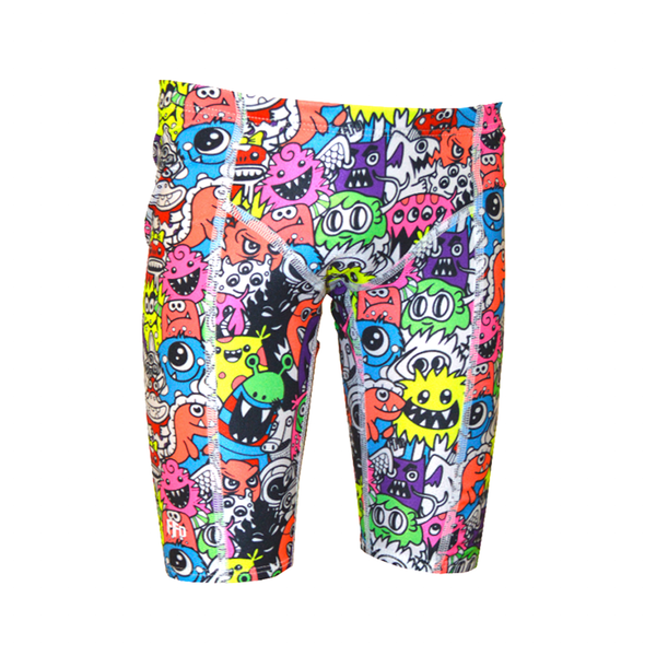 Fashion Fish Boys Monster Jam Knicks - FreeStyle Swimwear
