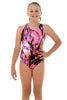 Nova Swimwear Girls Pink Jelly Sport Back One Piece - FreeStyle Swimwear