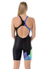 Nova Swimwear Ladies Reflector Knee Length One Piece - FreeStyle Swimwear