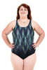 Nova Swimwear Ladies Lux Shelf Bra One Piece - FreeStyle Swimwear