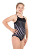 Nova Swimwear Girls Dotarrow One Piece - FreeStyle Swimwear
