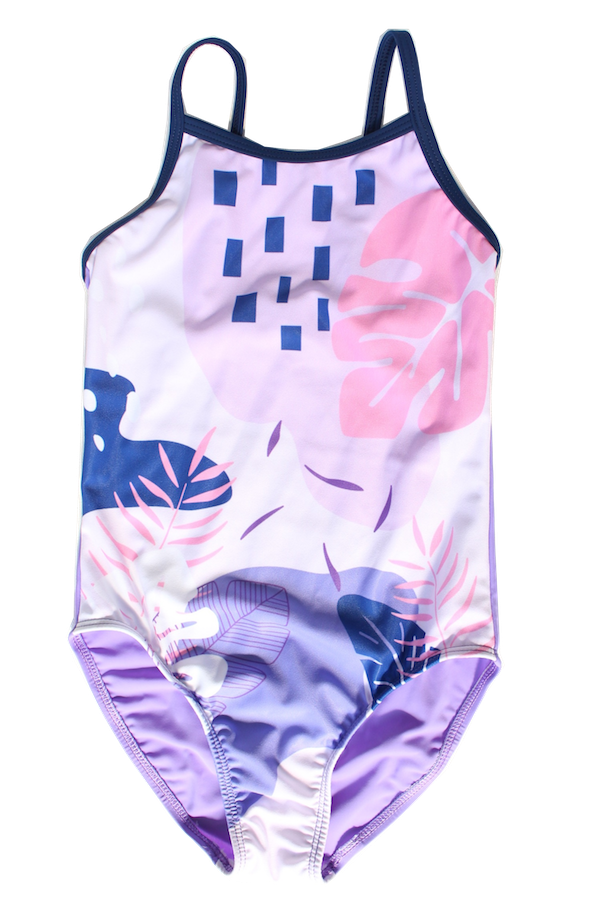 Young Squad - Girls Tropical One Piece - FreeStyle Swimwear
