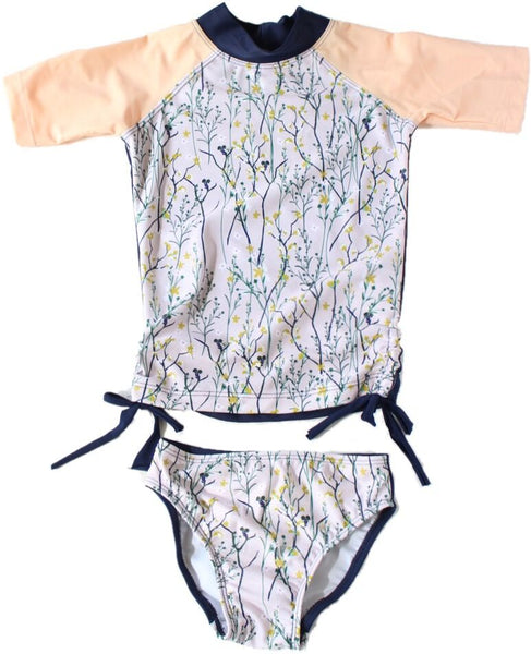 Young Squad Girls Wildflower Swim Set - FreeStyle Swimwear